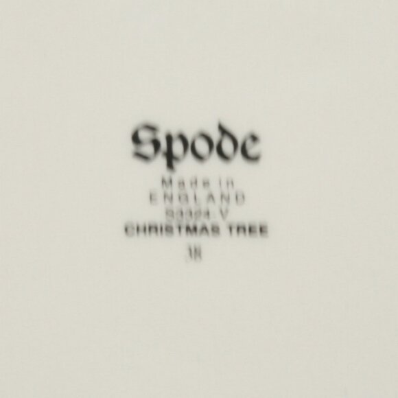 Spode Square Serving Bowl Vegetable Salad Dish Christmas Tree England - S3324-V - Picture 4 of 7